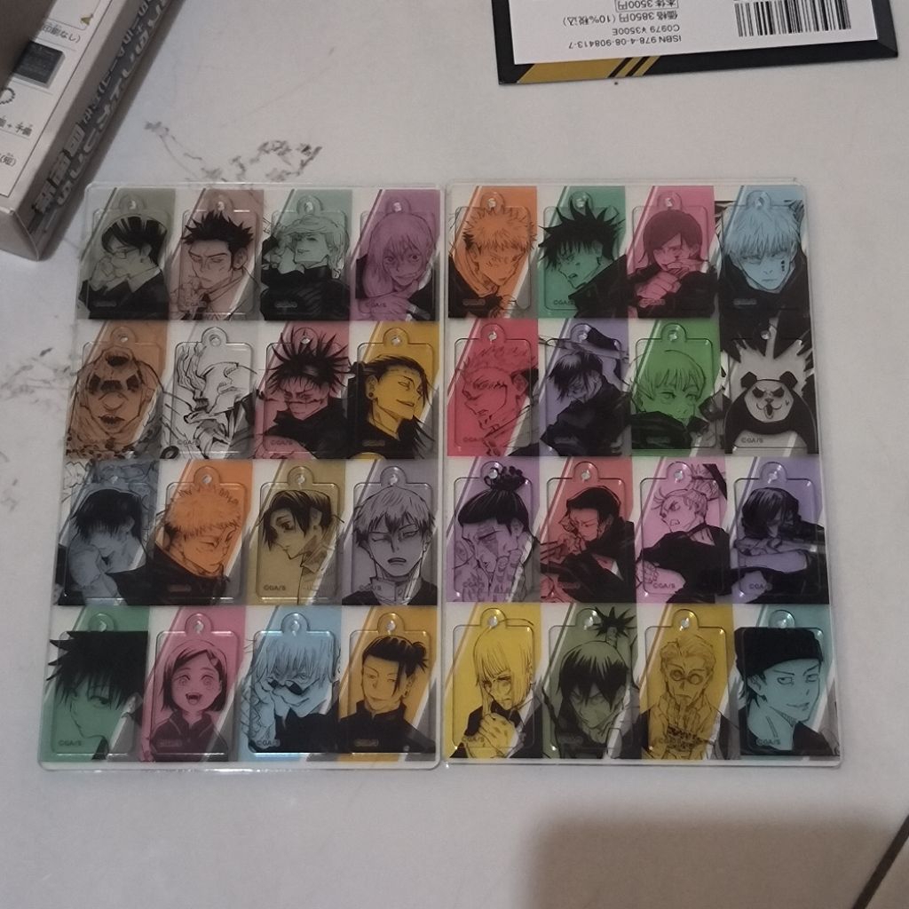 Official akrilik keychain gojo Satoru Choso enamel Jujutsu kaisen / kabel VGA proyektor