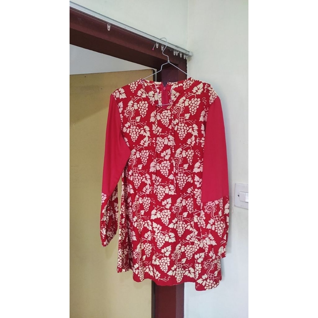 PRELOVED KEMEJA BATIK ADAT | BAJU FORMAL | BATIK GAJAH OLING BANYUWANGI | BAJU BATIK | ATASAN | FASH