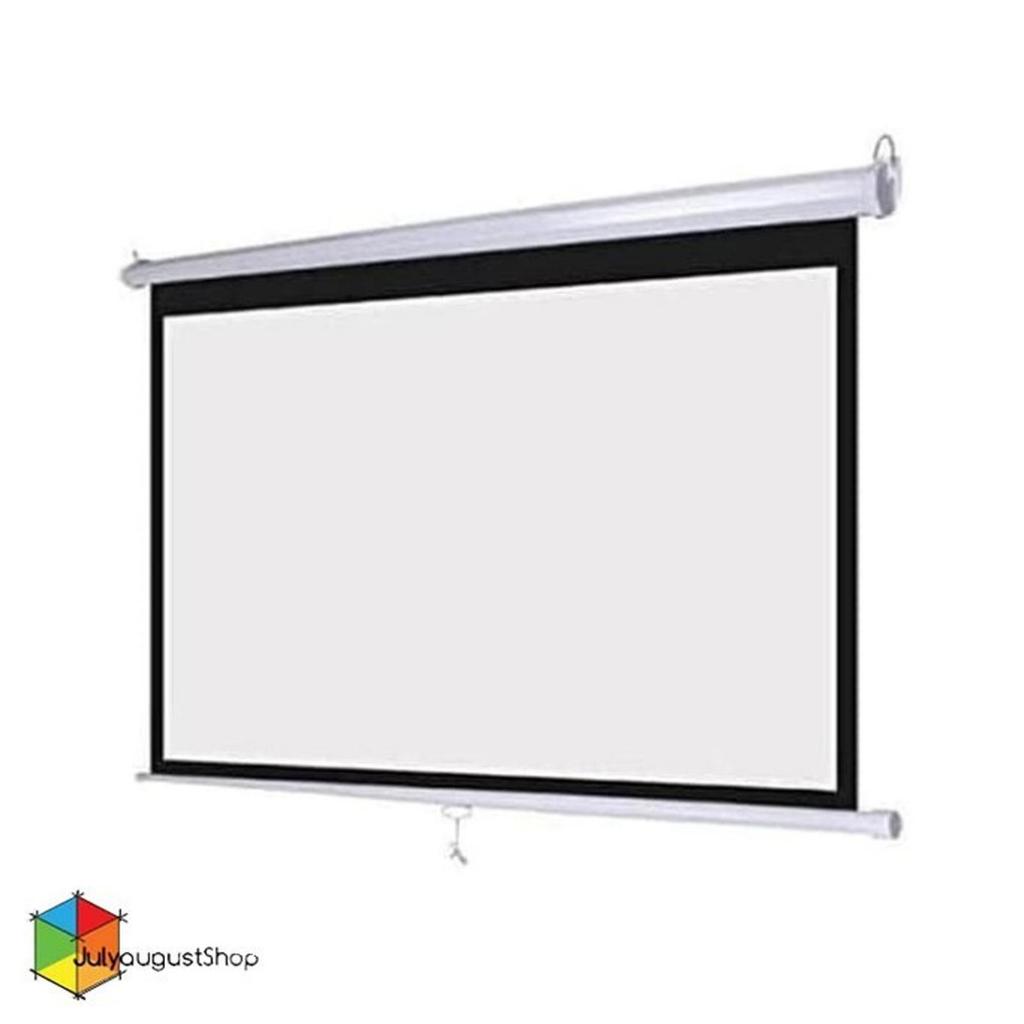 Screen Proyektor Wall 150" / Layar Projector Gantung 150 inch