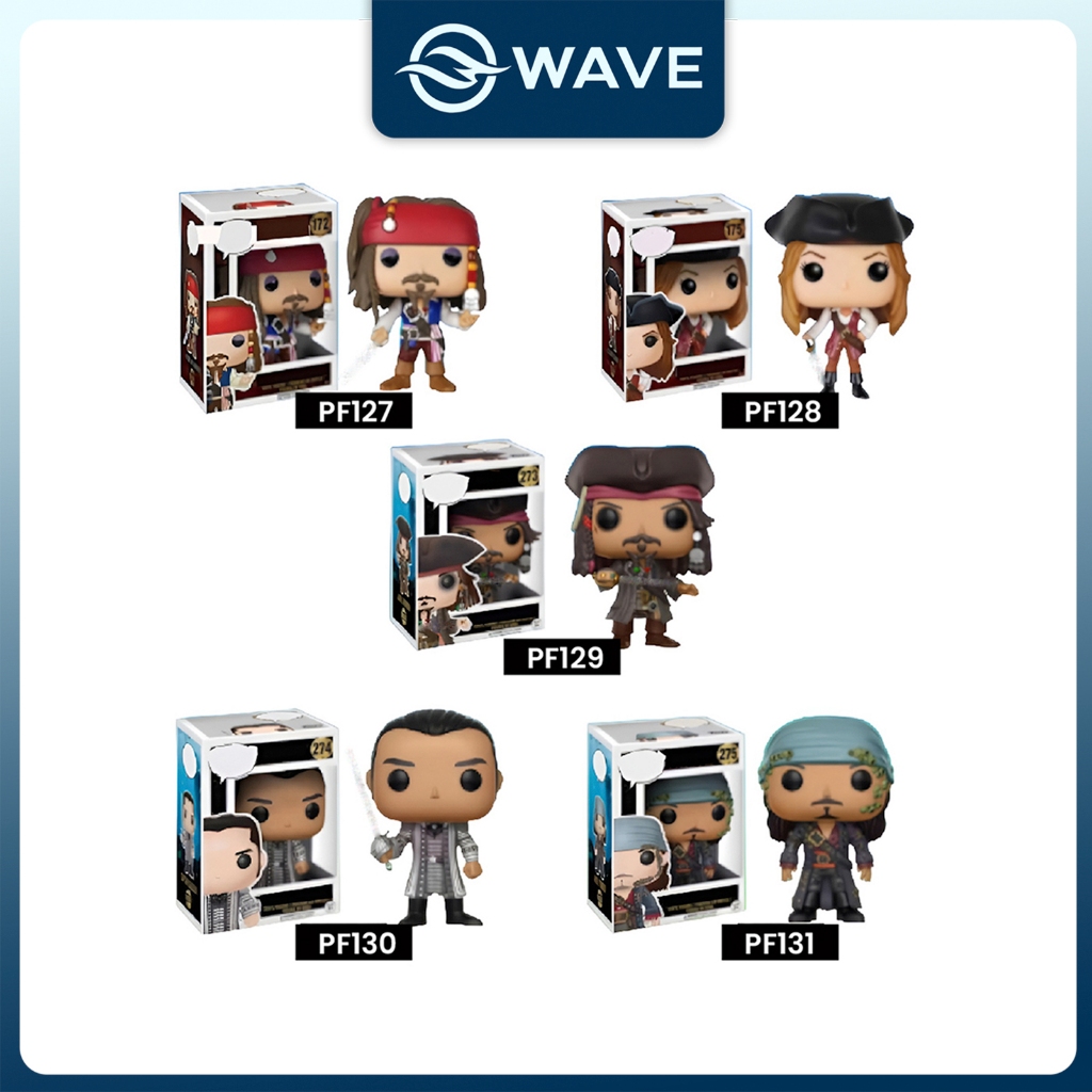 [PF] Figure Pop Karakter Pirates of The Carribean Action Figure Jack Sparrow Aksesori Keren