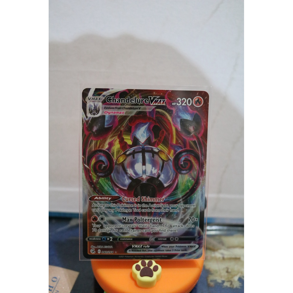 Chandelure VMAX | Fusion Strike UR KARTU POKEMON CARD TCG