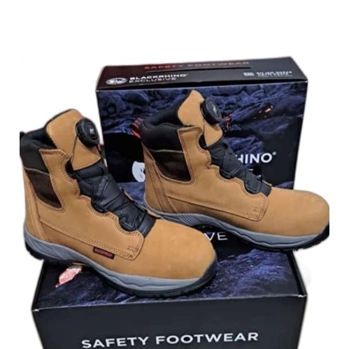 Safety Shoes BLACKRHINO EXCLUSIVE 0605 LS CA BROWN
