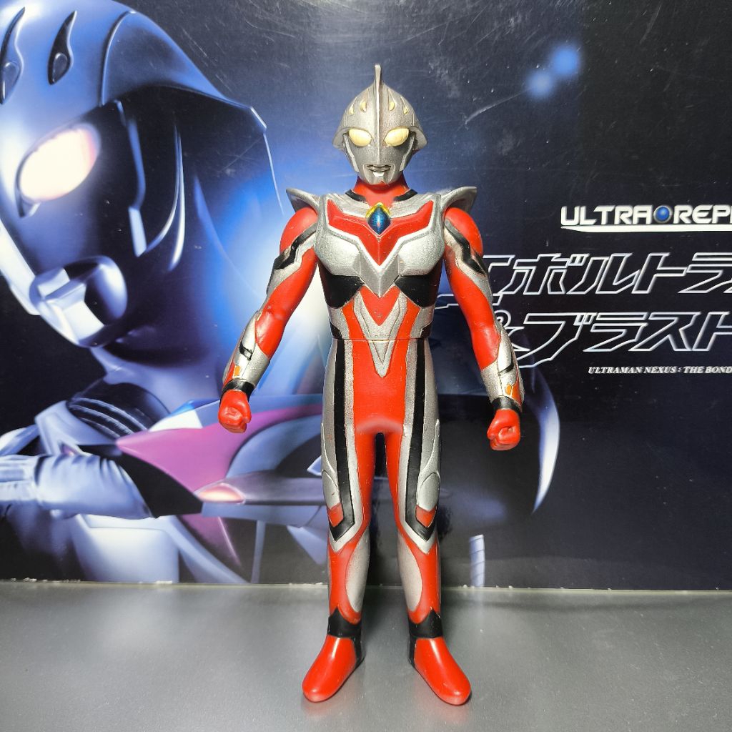 Sofubi Ultraman Nexus Junis 17cm Original Bandai 2004