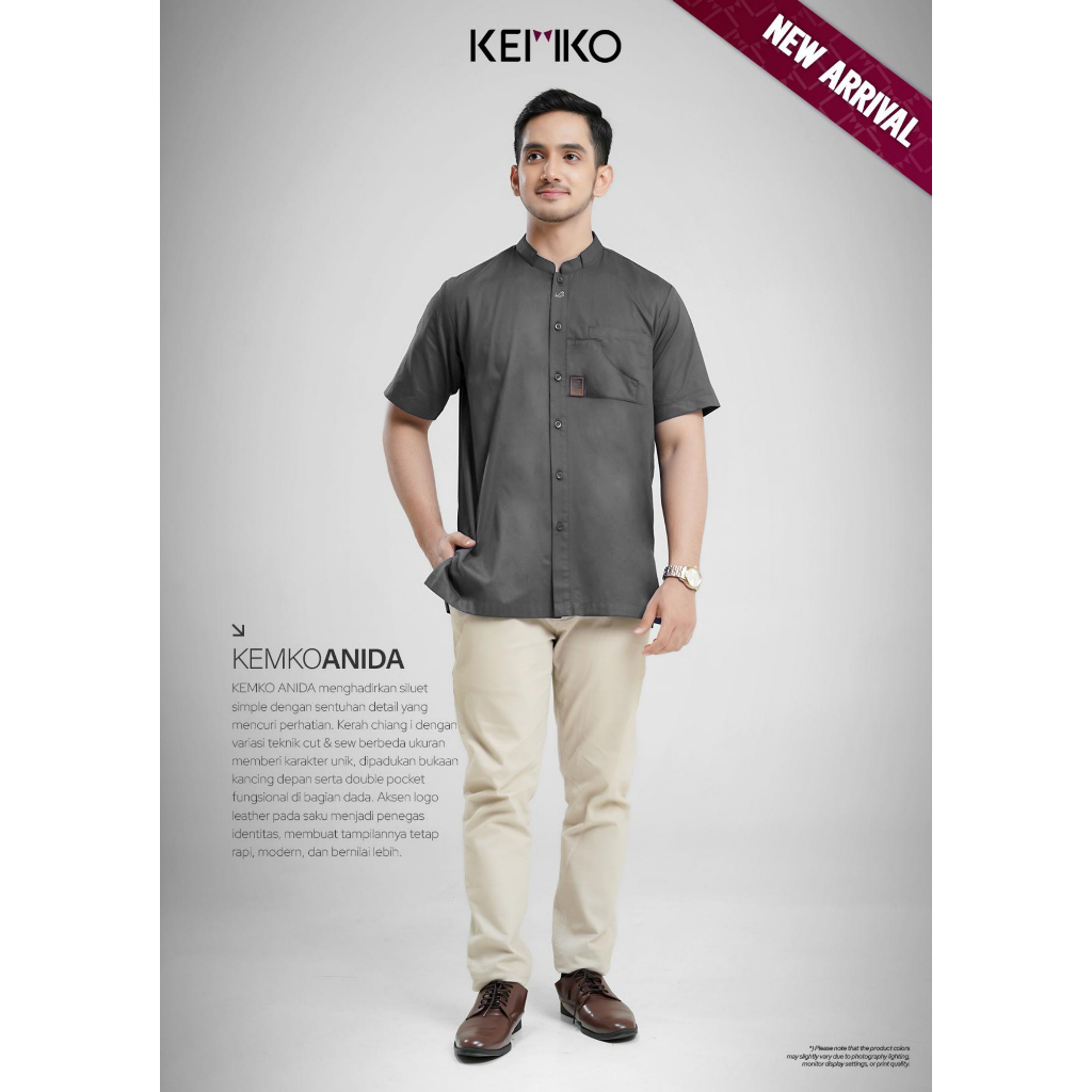 Kemko Anida | Kemeja Koko Anida | Koko Dewasa| Baju Koko Dewasa Terbaru | Baju koko  rabbani origina