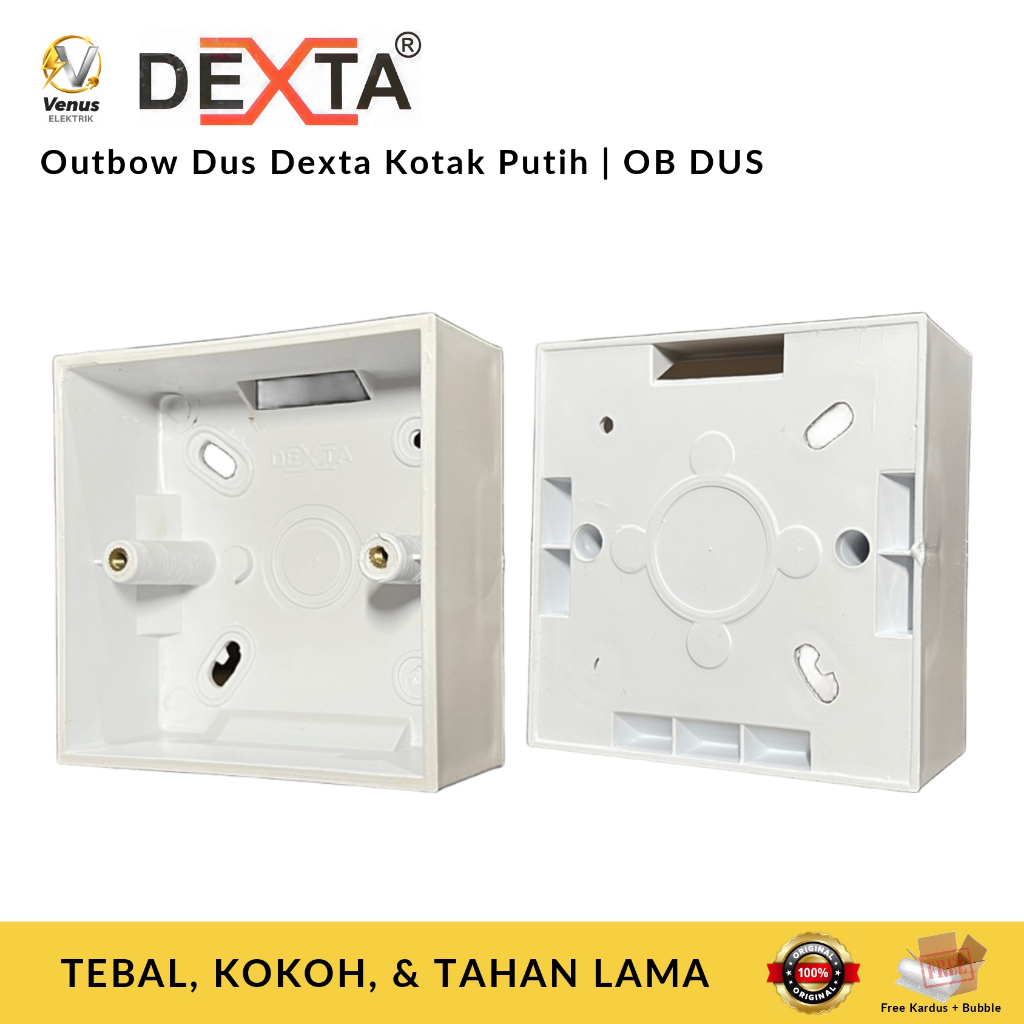 Outbow Dus Dexta Kotak Putih | OB dus, Outbow box, Obodus