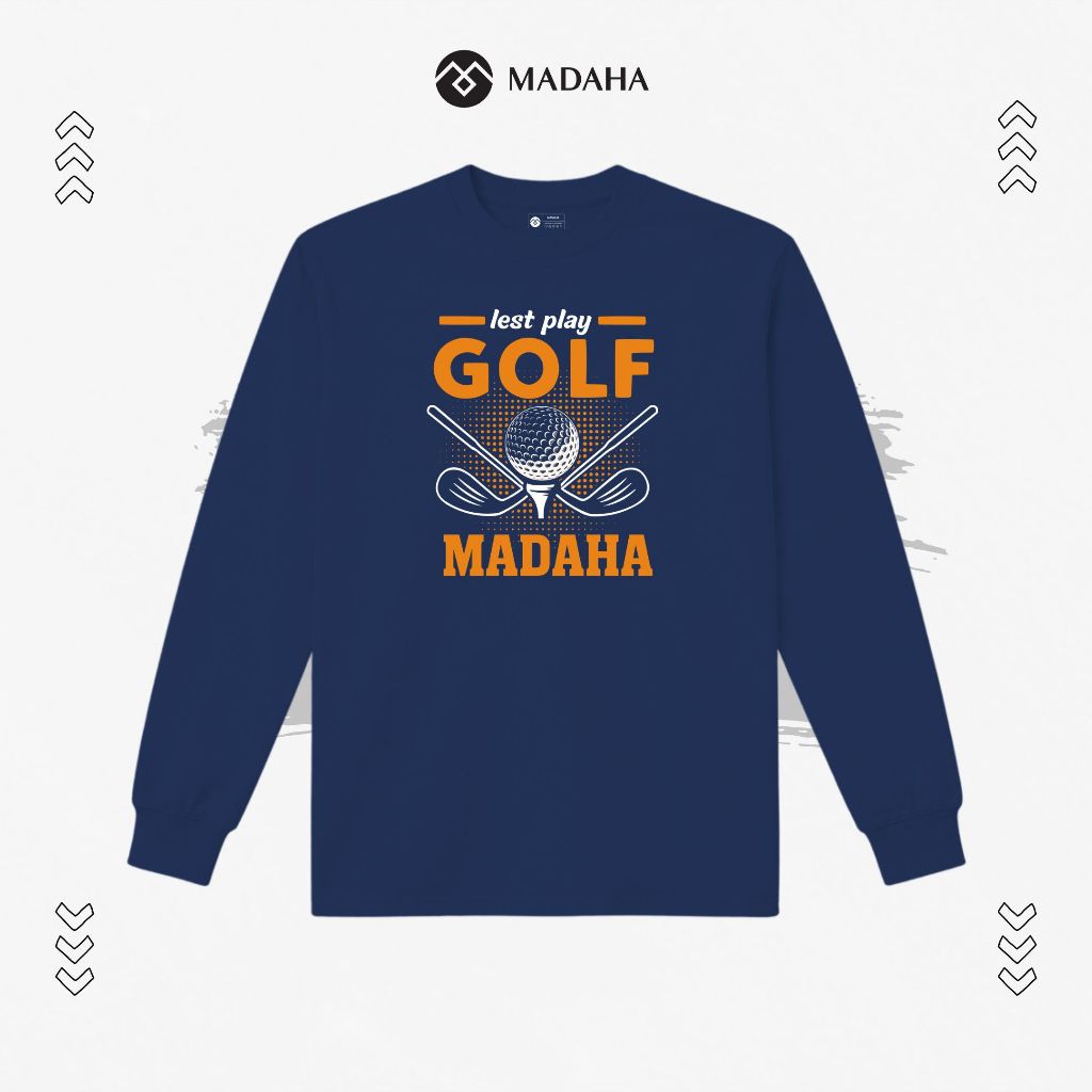 Madaha Kaos Baju Lengan Panjang Golf Crossneos
