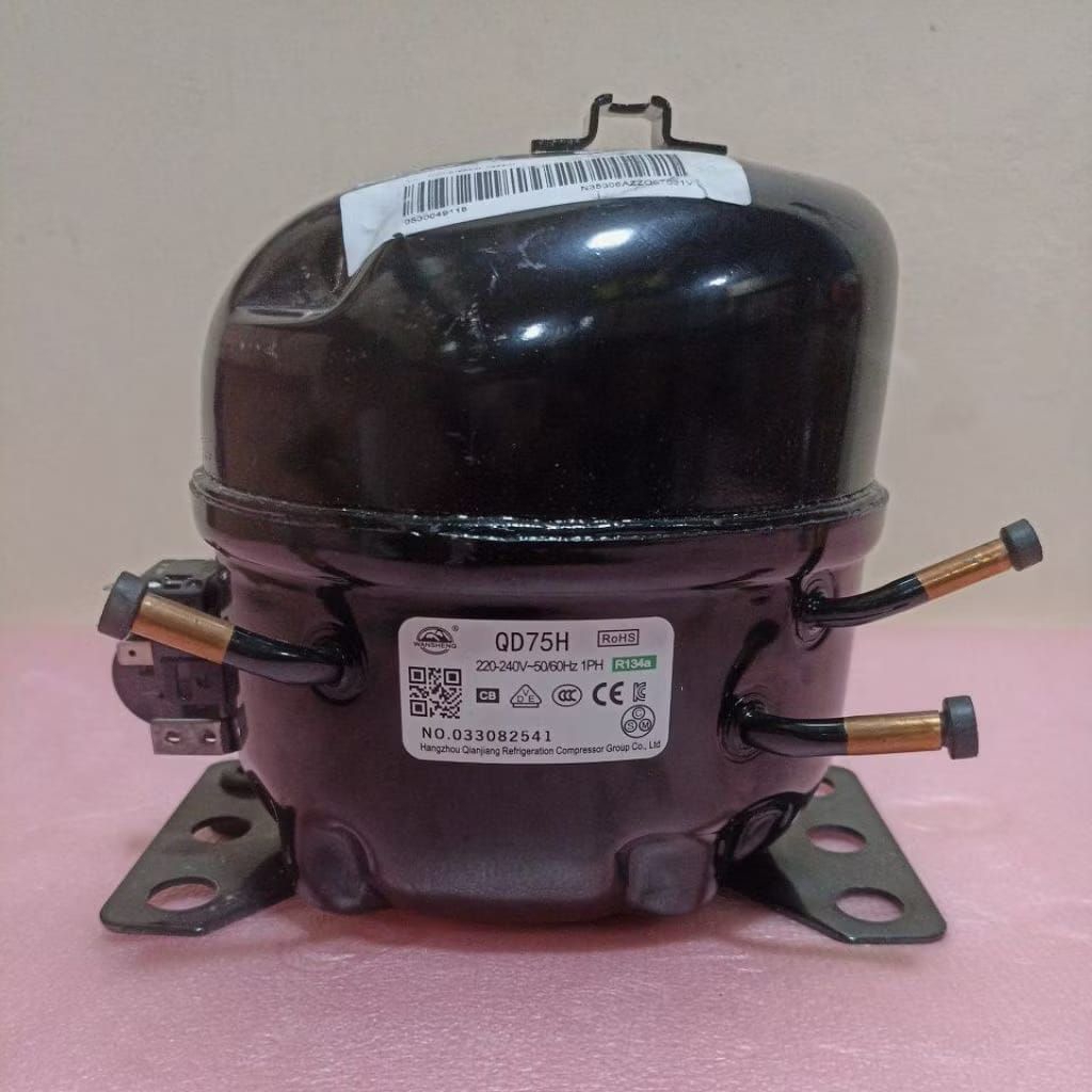 Kompresor Kulkas LG jumbo 1/5pk QD75H Original