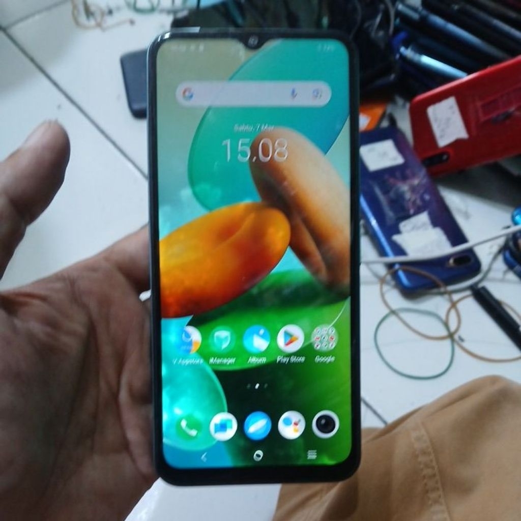 vivo y22 minus lcd ada yang bercak,tompel,retak,baca deskripsi