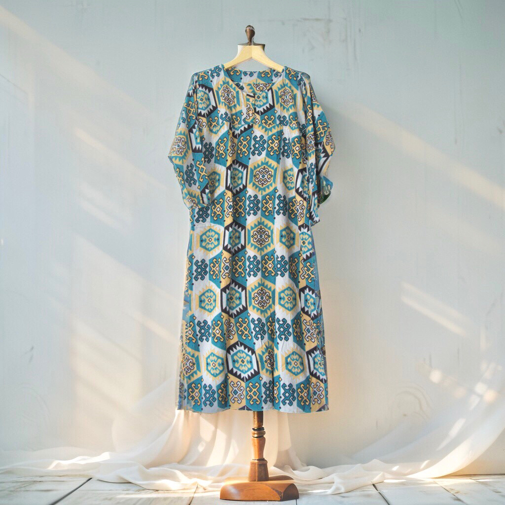 LONGDRESS MUSLIM PREMIUM/BAJU MUSLIM PREMIUM/DASTER LENGAN PANJANG/MUSLIM RAYON/DASTER NYAMAN/DASTER