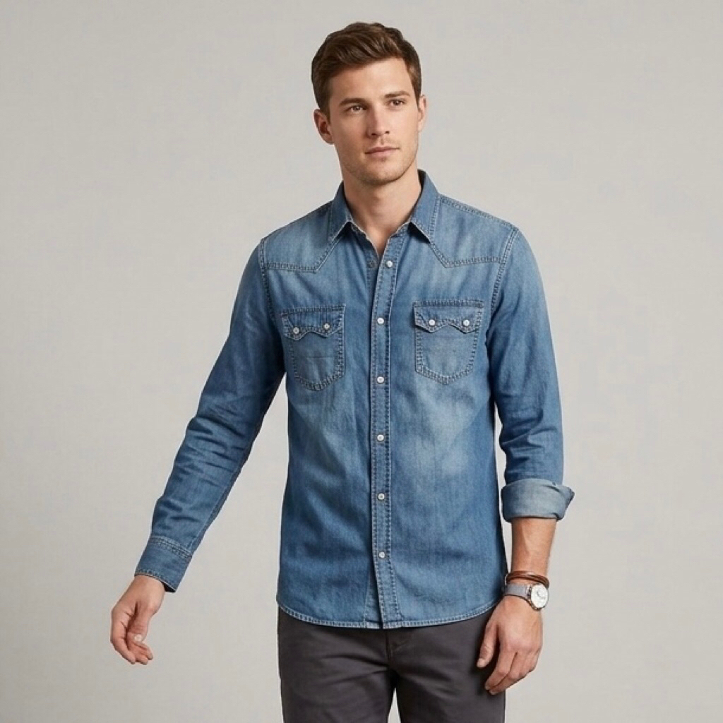 Kemeja Denim BANGBANG 75x55