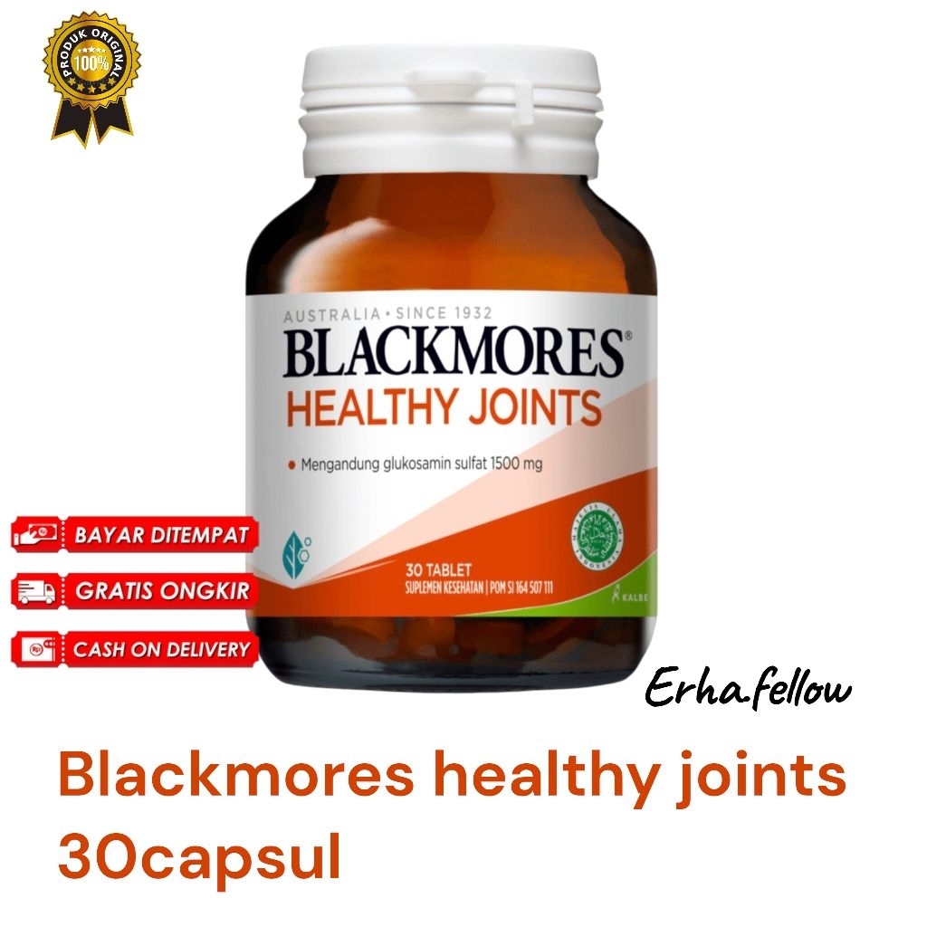 Blackmores Healthy Joints 30 Tablet | Suplemen Untuk Kesehatan Sendi & Tulang[Original]