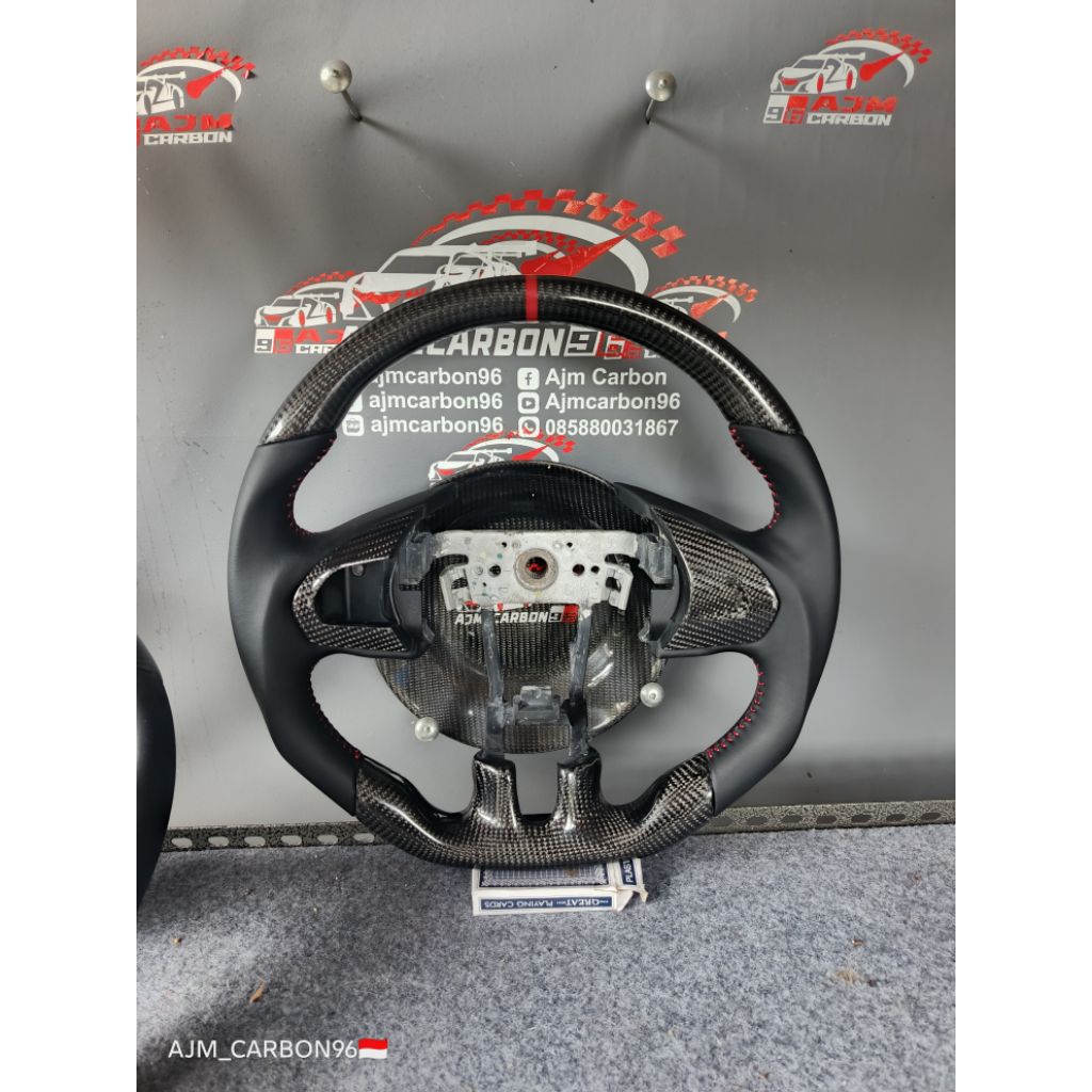 lingkar stir brio carbon stir brio / mobilio / brv carbon