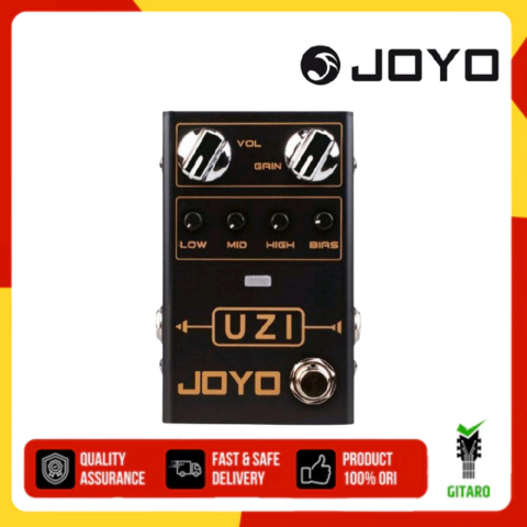 Efek Gitar Effect JOYO R03 R 03 Uzi Distortion Stompbox Distorsi