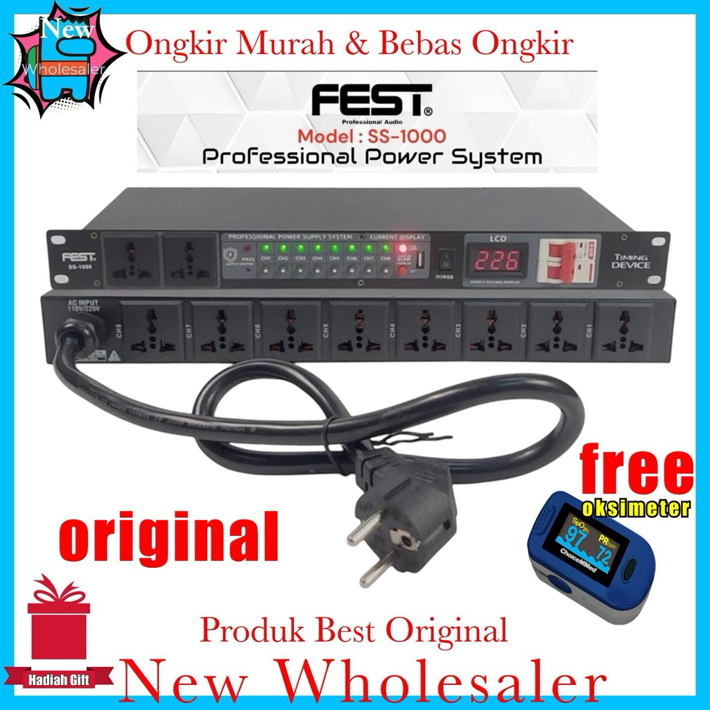 Power system Controller Fest Sound system Audio Ss1000original resmi