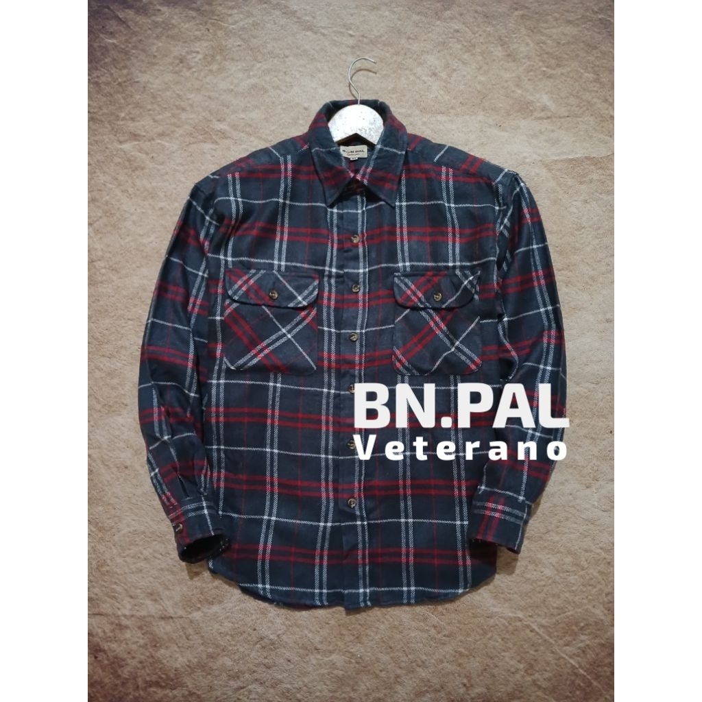 Shirt flanell veterano BN.PAL bahan tebal bekas pakai