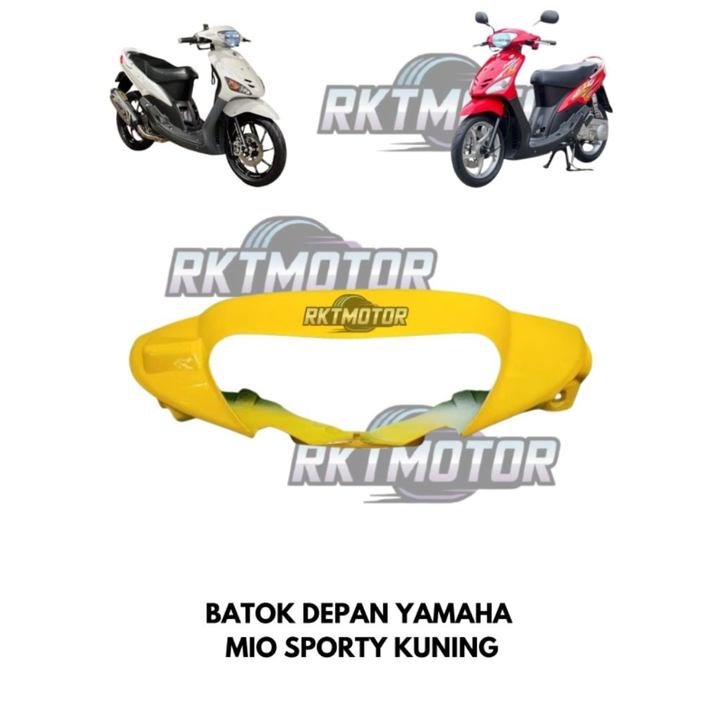 BATOK DEPAN A YAMAHA MIO SPORTY KUNING // BATOK DEPAN MIO LAMA MIO SPORTY