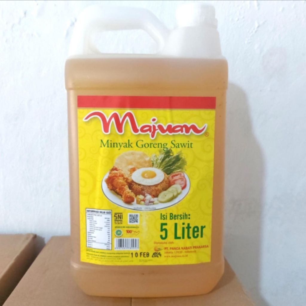 Minyak Goreng Majuan 5 Liter – Minyak Goreng Berkualitas untuk Masakan