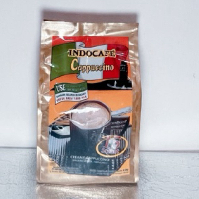 Kopi Indocafe Cappuccino Pack 15 Sachet