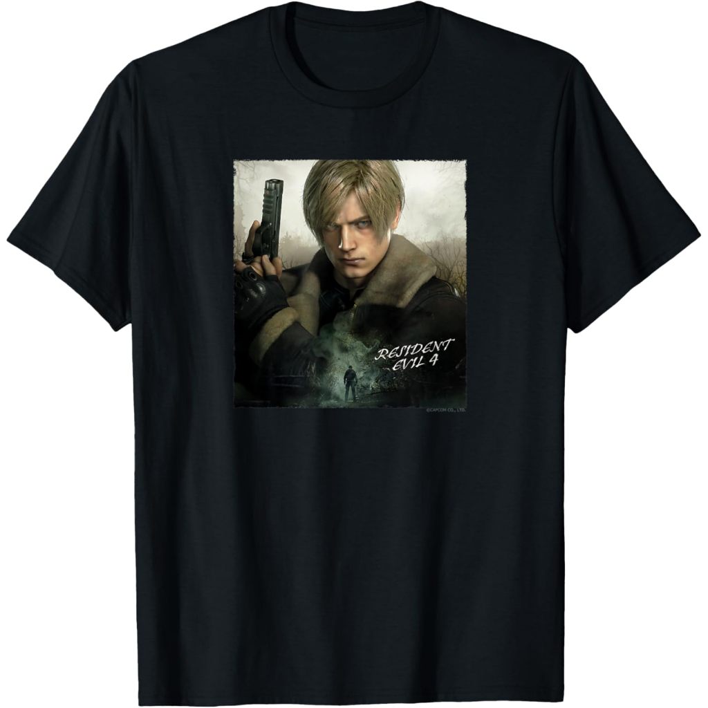 Baju kaos anak Resident Evil 4 Leon T-Shirt