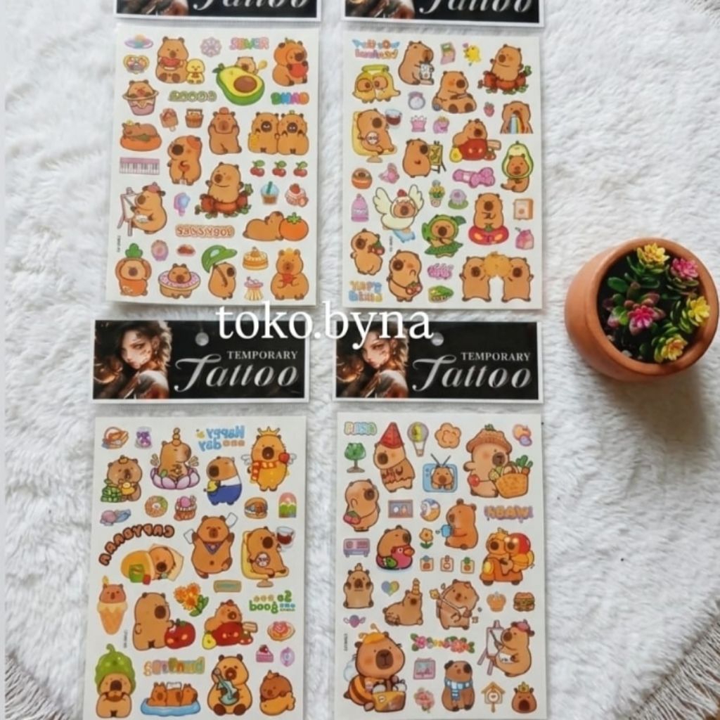 Mainan anak sticker tatto temporer