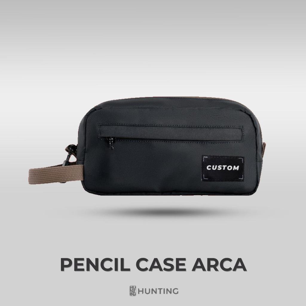 PENCIL CASE CUSTOM ATK ARCA HUNTING TEMPAT PENSIL ATK GROSIR Tempat Alat Tulis Sekolah Custom Logo M