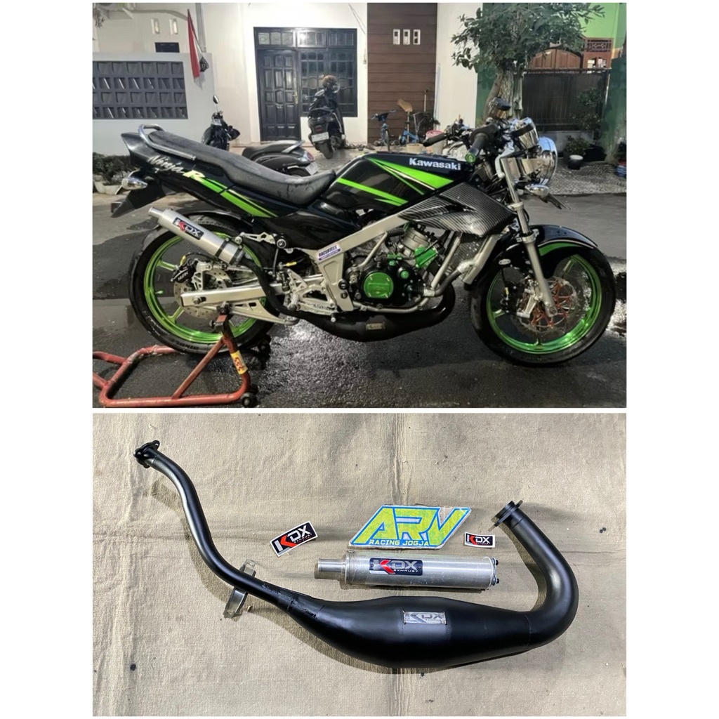 Knalpot KDX Ninja R RR SS Moncong Almunium Cobra Supercobra Super Cobra Original Jogja 100% Asli