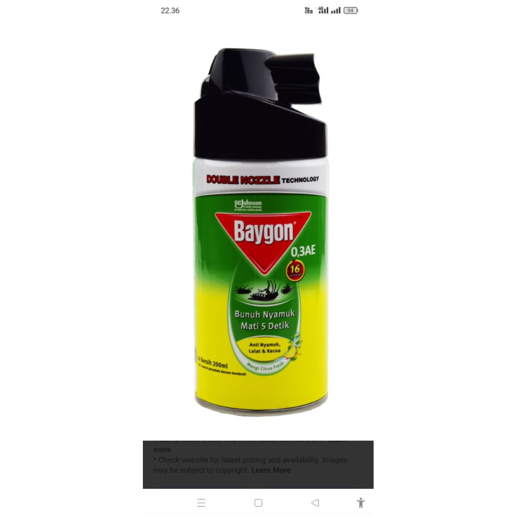 Baygon spray