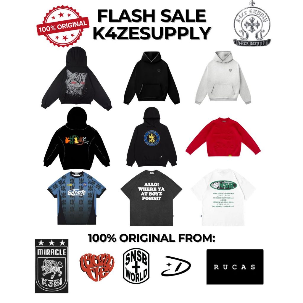 [ ORIGINAL ] STOK K4ZE FLASH SALE [ MIRACLE X K3BI ] [ TELEPATI.CHE ] [ RUCAS .CO ] [ DUST LA STELLA
