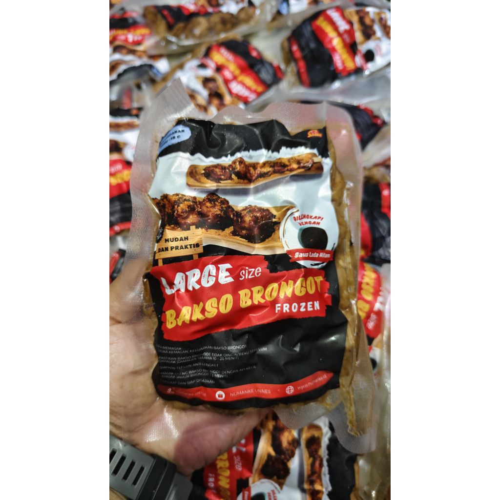 Bakso Bakar Brongot Lada Hitam frozen food