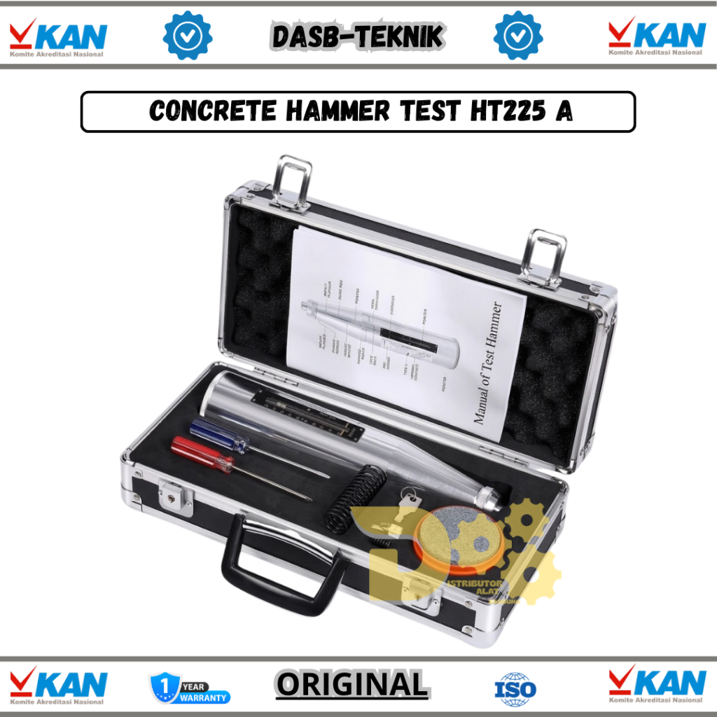 Concrete Test Hammer HT-225 / Hammer test beton / Hammer test ht225 / hammer test / matest italy/ ju