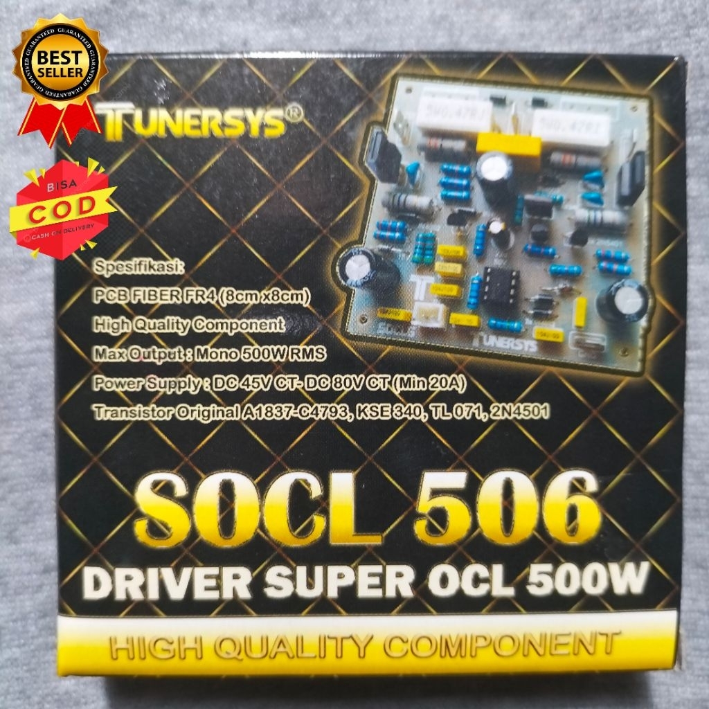TUNERSYS SOCL 506 - DRIVER SUPER OCL 500W