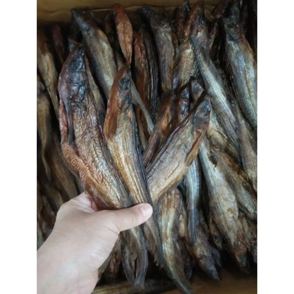 Ikan Lais Salai Asli Kalbar / Ikan Asap Kalimantan - Ikan Sale - Salai Ikan Lais - Ikan Laes Asap