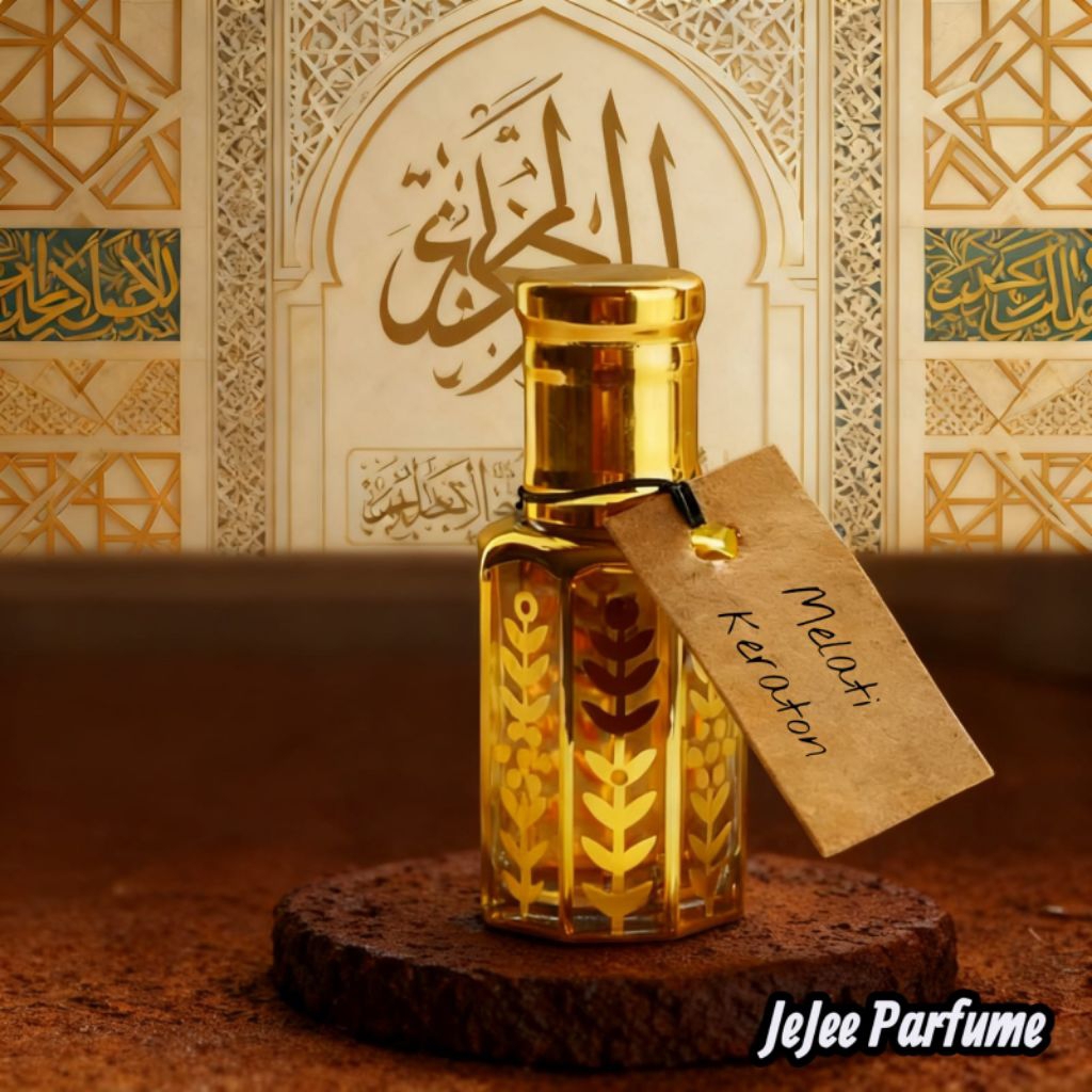 Minyak Wangi Melati Keraton Jawa Asli - Aroma Tajam, Tahan Lama, Non-Alkohol