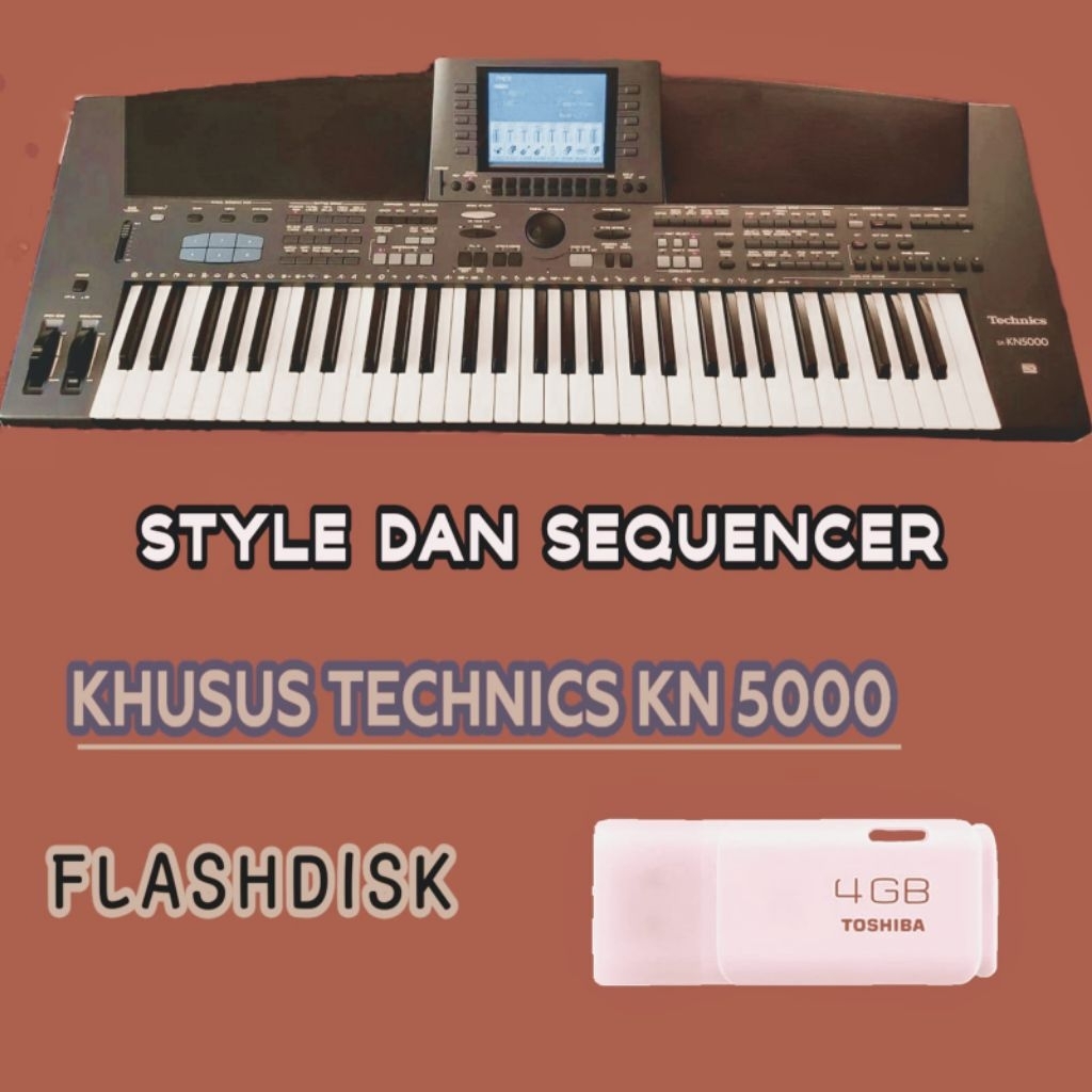 Flashdisk Keyboard Technics KN 5000