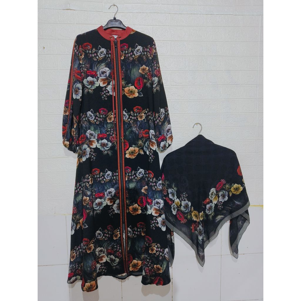 Abaya Hikmat/baju lebaran mewah