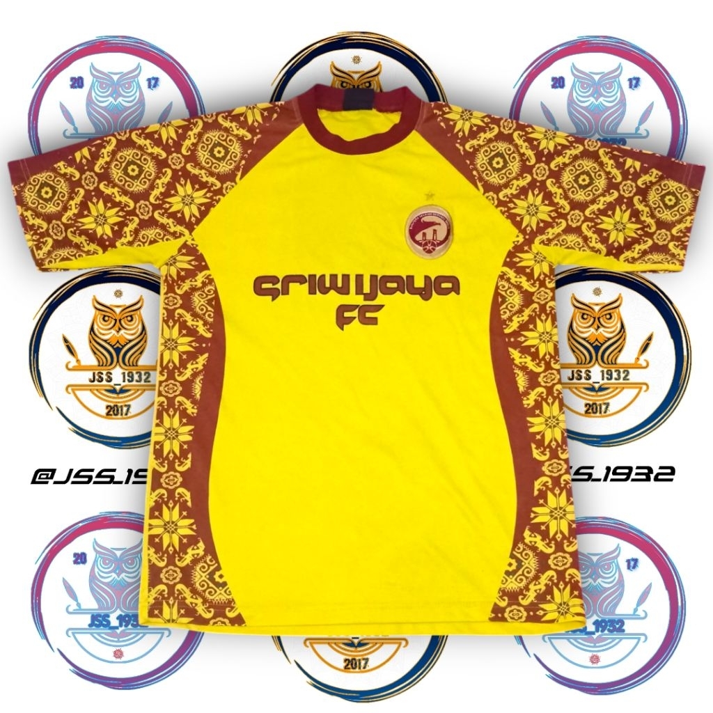 Jersey Bola SRIWIJAYA FC Home Kit Murah Retro Vintage Rare Blokecore Olahraga Sepakbola - L