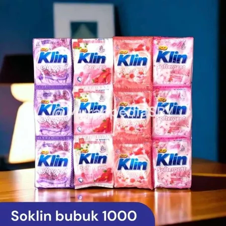 (1 RENCENG ISI 6 PCS) Daia Soklin Detergent Renceng 500an Sachet 23 gr Eceran Per Renteng Softergent