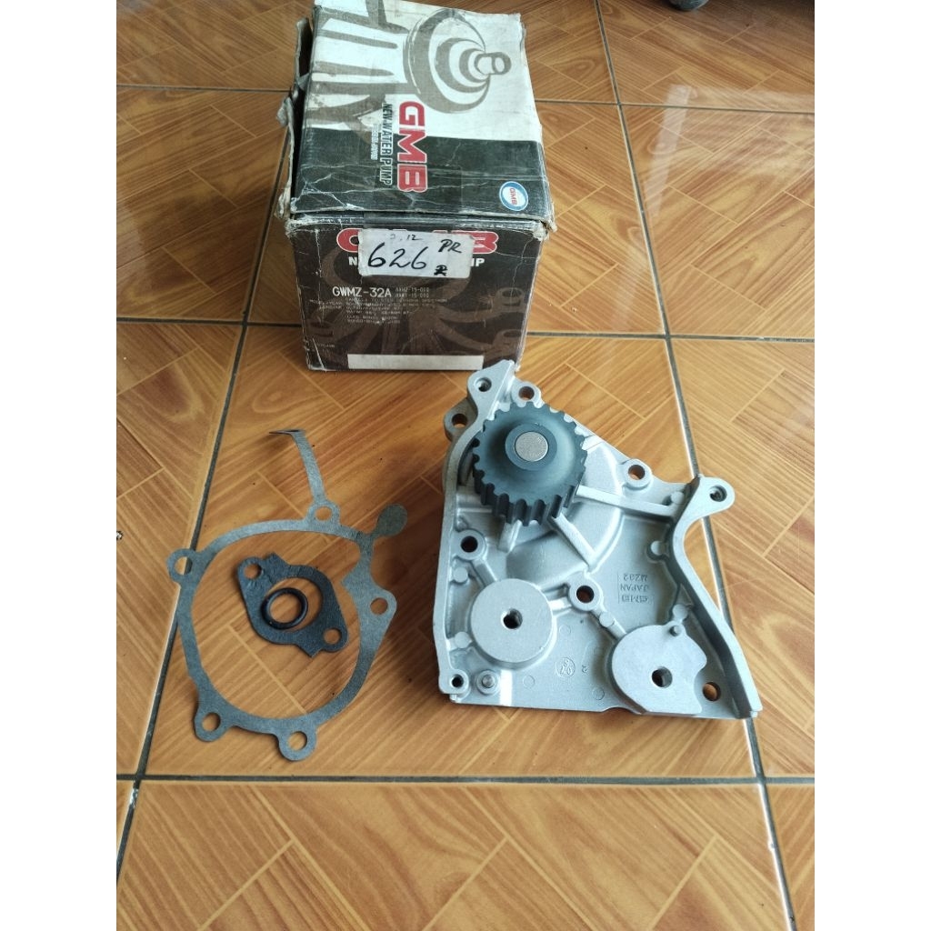 waterpump water pump mazda 626 capela mazda E2000 merk gmb Jepang