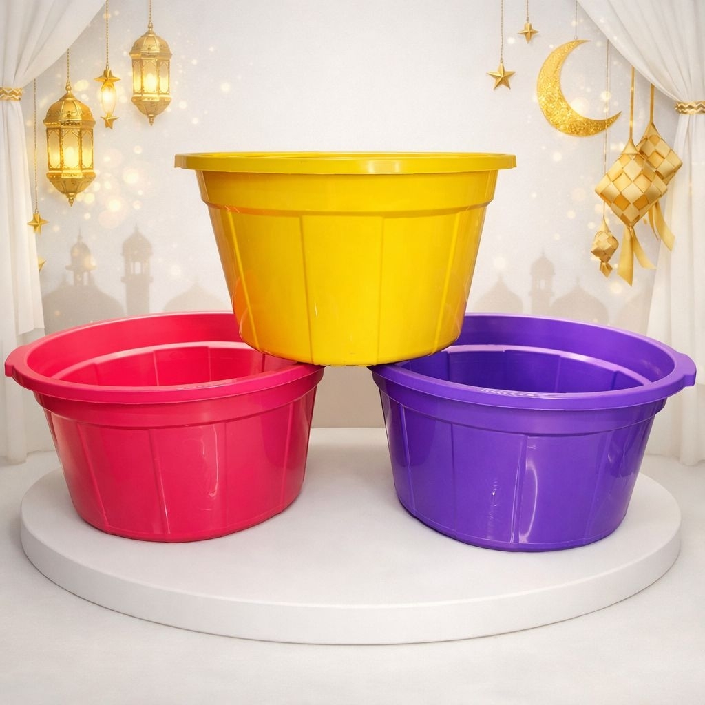 Bak Air Jumbo 45 Liter Bak Air Kamar Mandi Zolang Air Baskom Cuci Jumbo