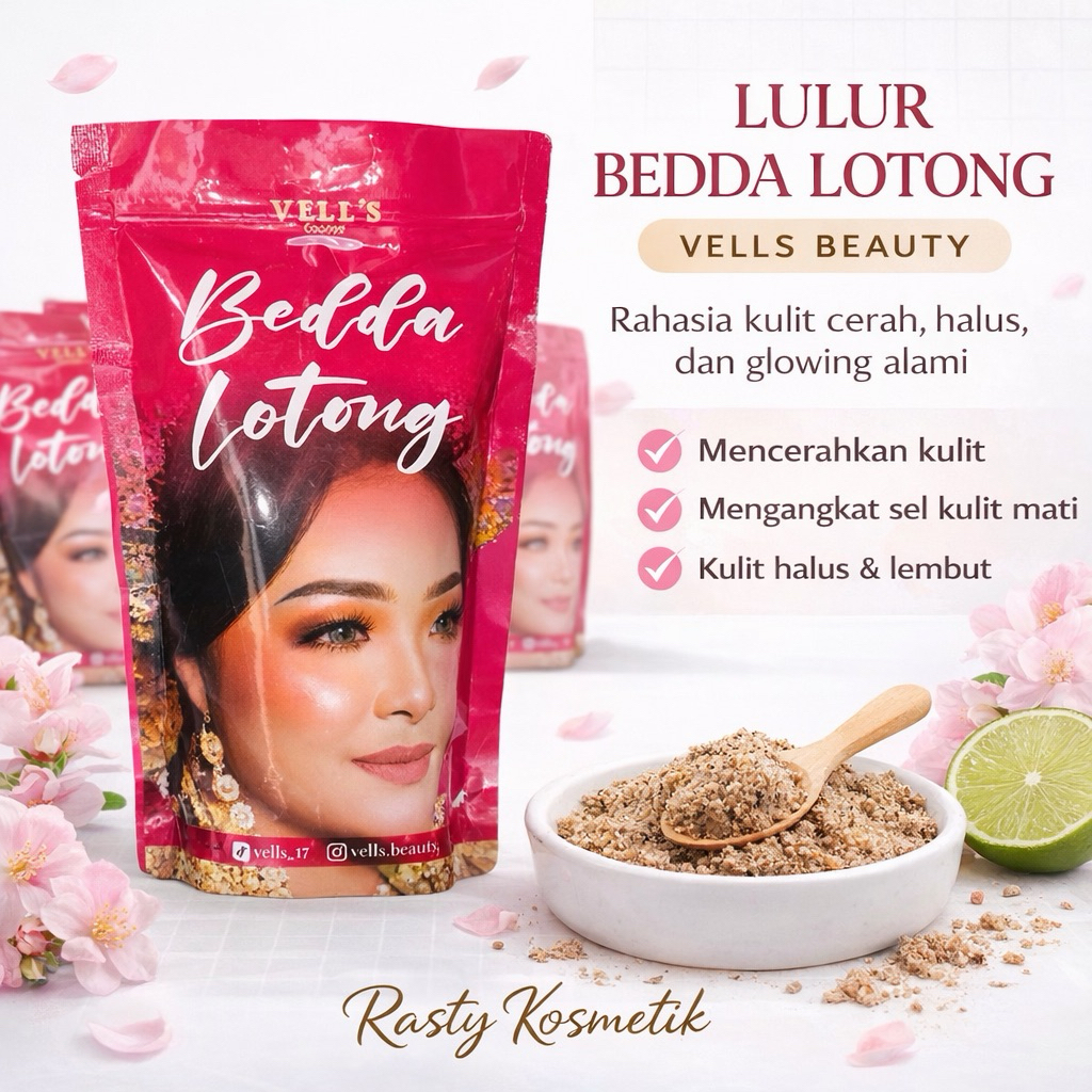 LULUR VELLS BEAUTY /BEDDA LOTONG VELLS BEAUTY /LULUR VELIS