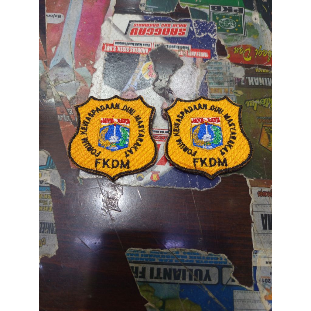 bet bordir logo fkdm /emblem bordir logo fkdm
