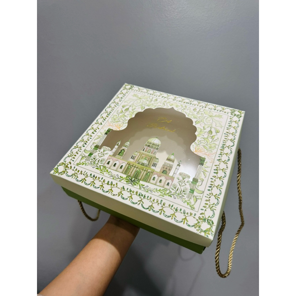 Box Hampers idul fitri lebaran 22x22x7cm