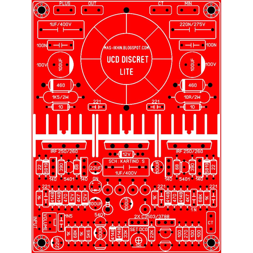 PCB UCD DISCRET LITE