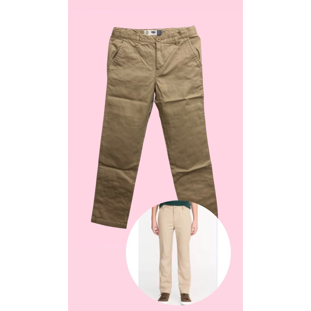 [PRELOVED] Chino Pants Old Navy Anak Laki Laki Skinny Warna Khaki