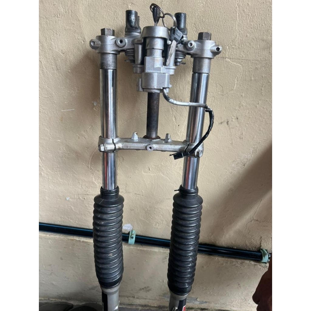 shok tele KLX sim 3 original copotan klx 150