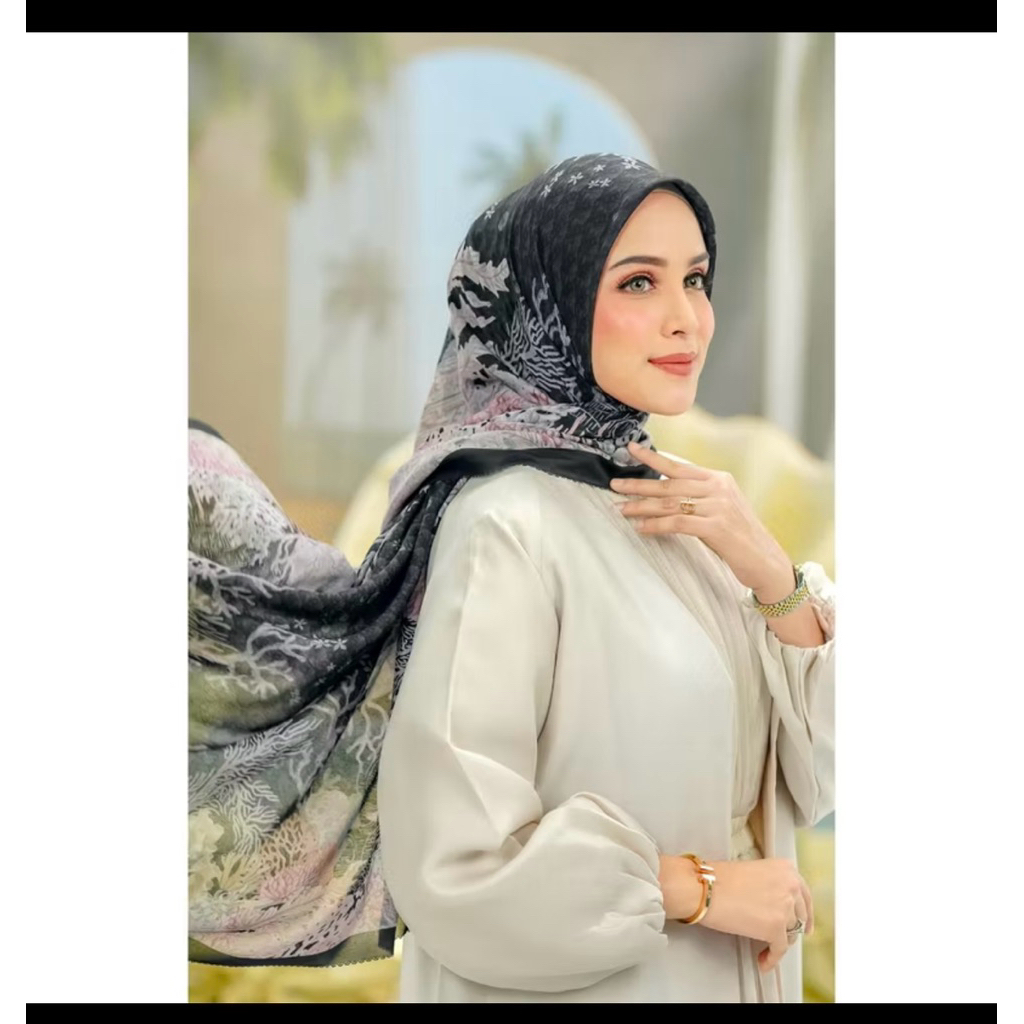 buttonscarves the little mermaid 2.0-satin square