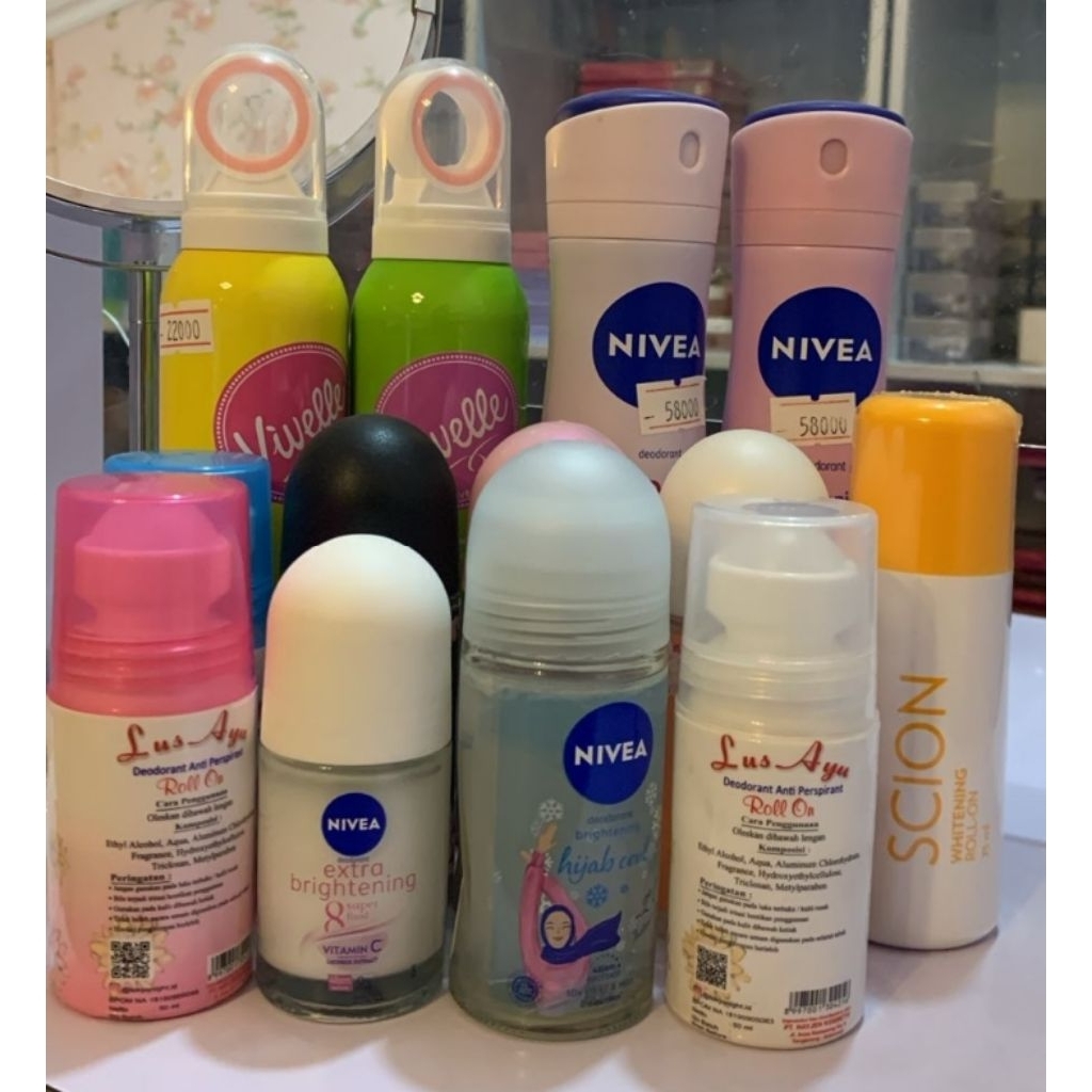 Nivea Deodorant Brightening | Hijab Fresh / Hijab Cool / Hijab Soft