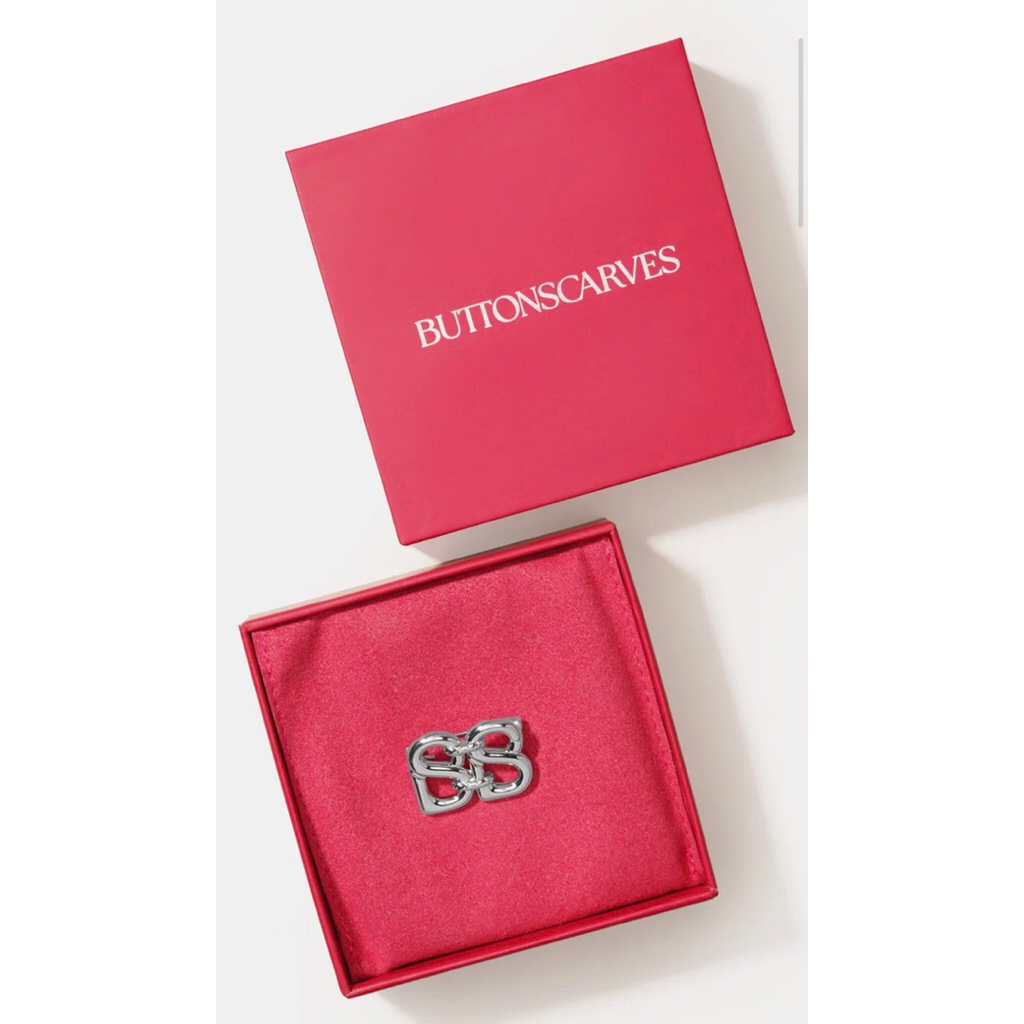 NEW Petite Deux Brooch Buttonscarves