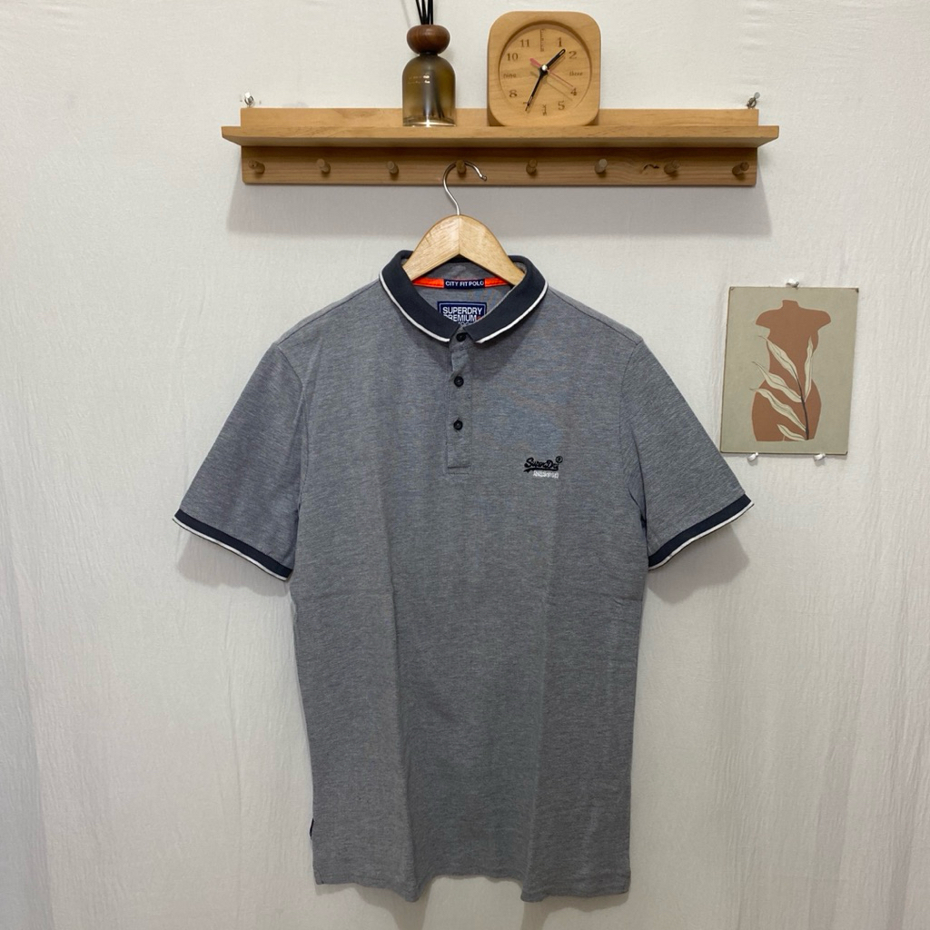 polo shirt SUPERDRY original size XL kondisi bagus