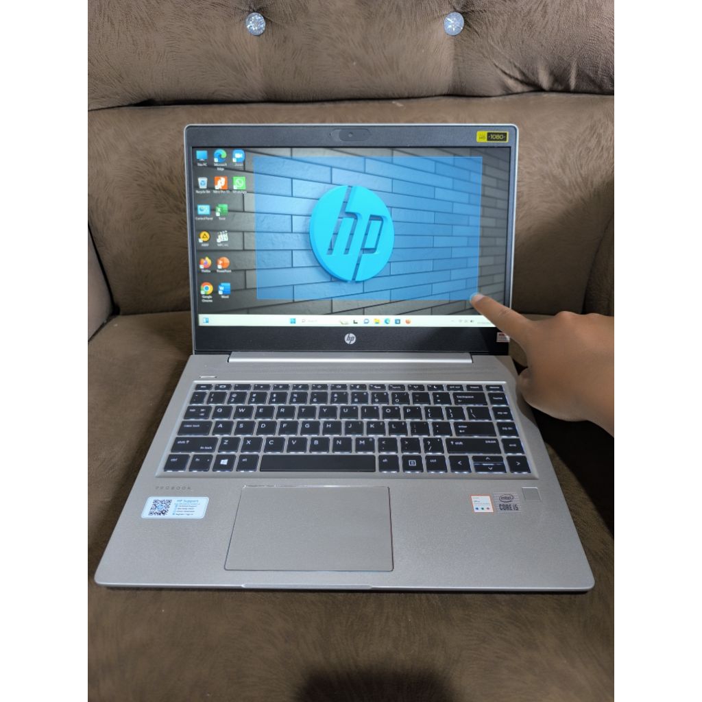 Laptop Hp Probook 440 G7 Intel core i5 gen10 Ram 8 GB SSD Nvme 256 GB Touchscreen